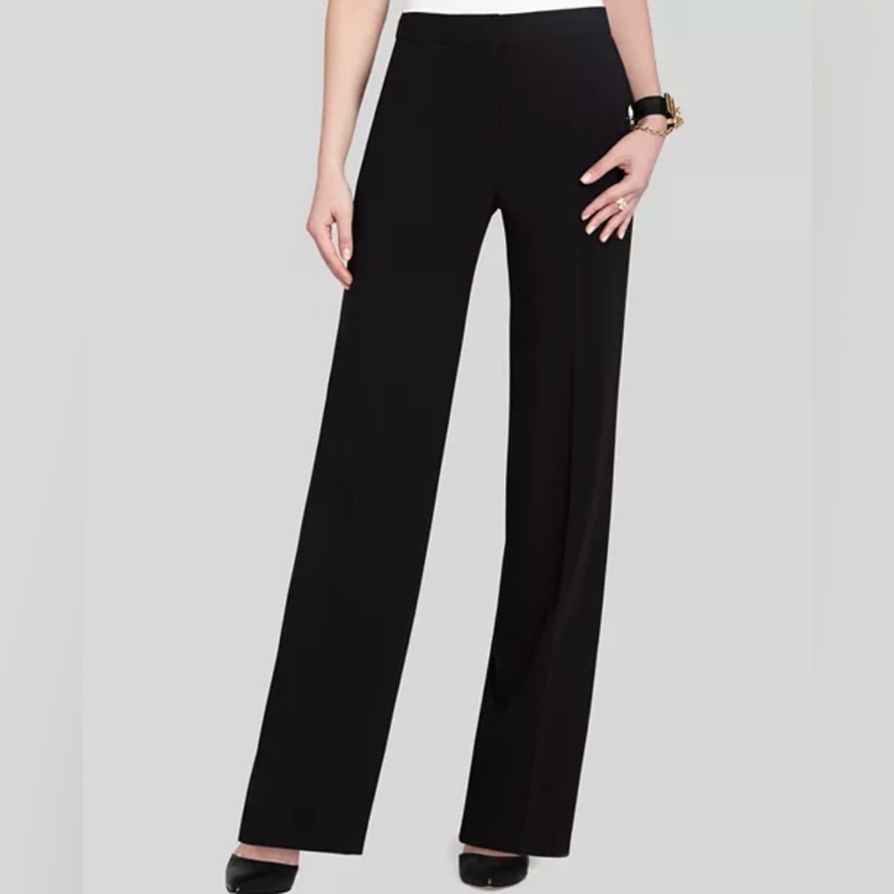 NWT BCBGMaxAzria Black Wide Leg Pants